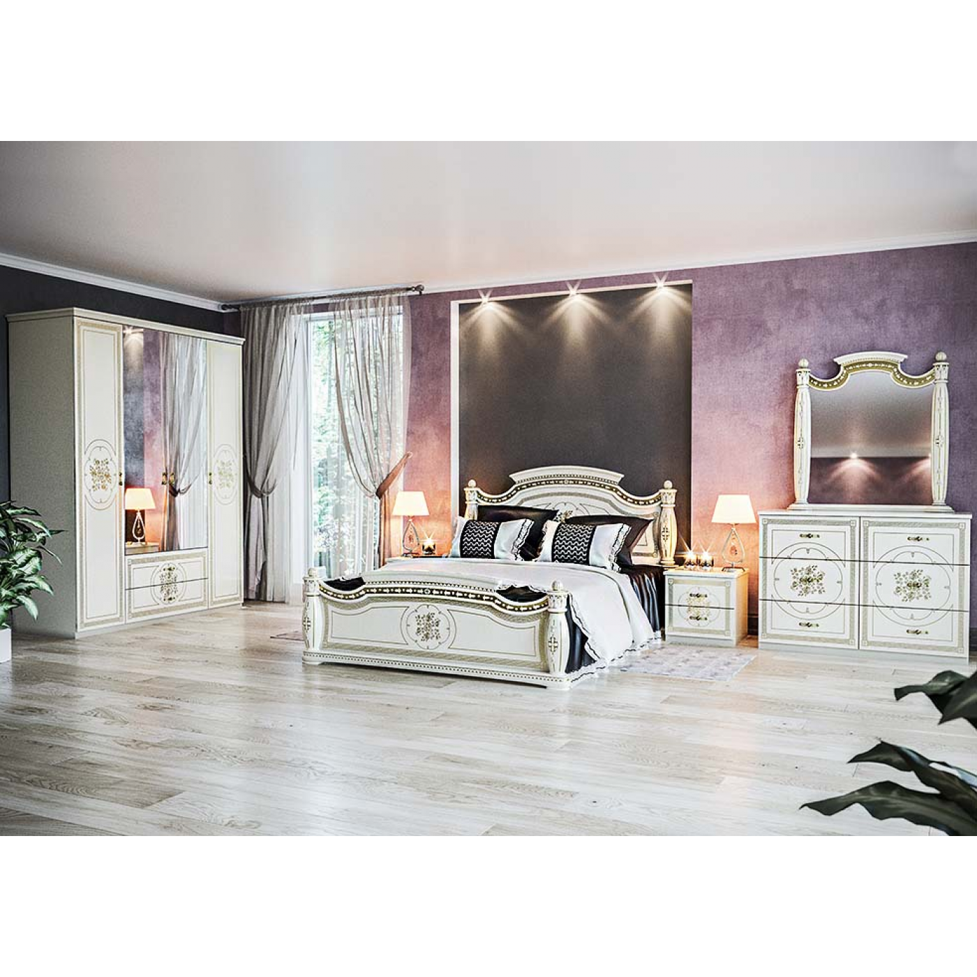 Дзеркало люстро Жасмин