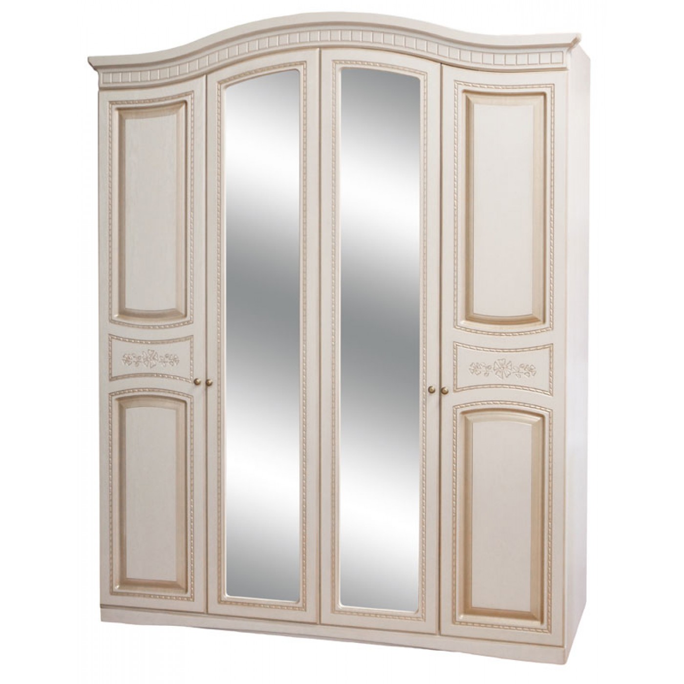 Спальня Ніколь (патина) Спальня 4Д (б/матраса та каркаса)