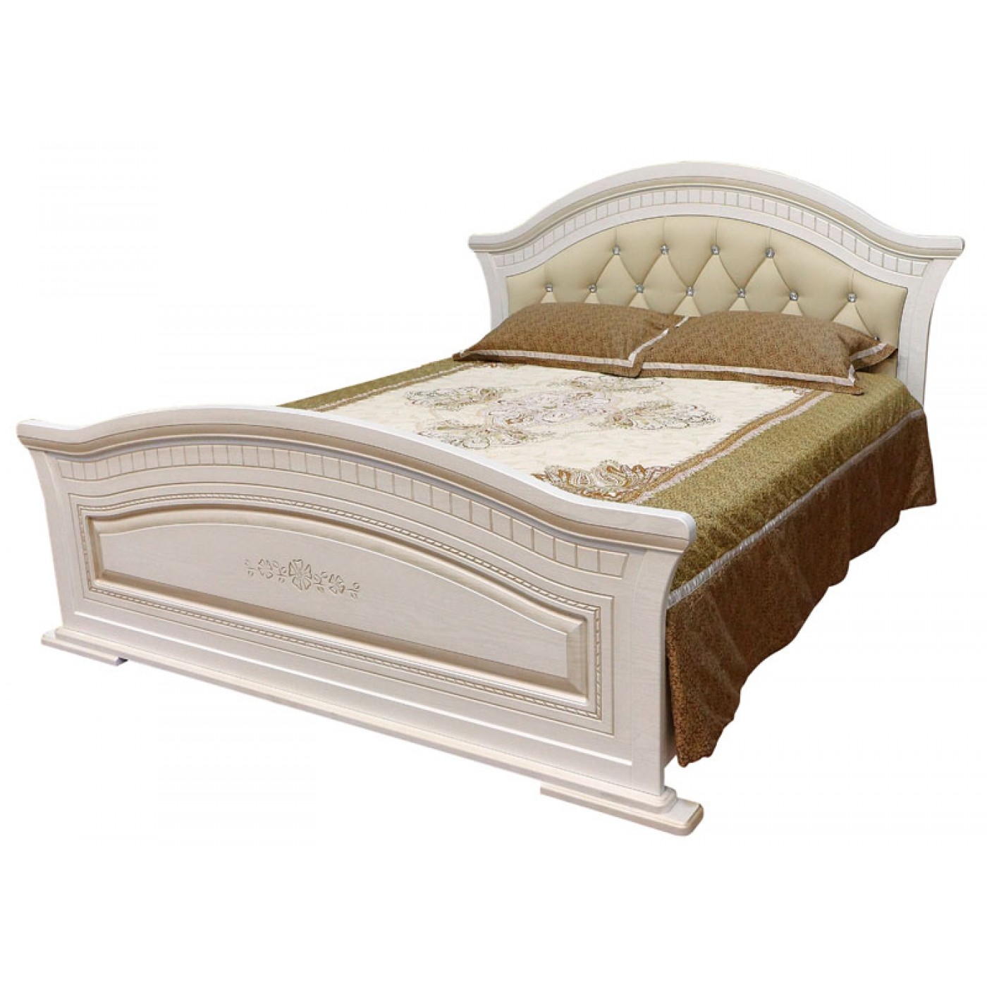 Спальня Ніколь (патина) Спальня 4Д (б/матраса та каркаса)