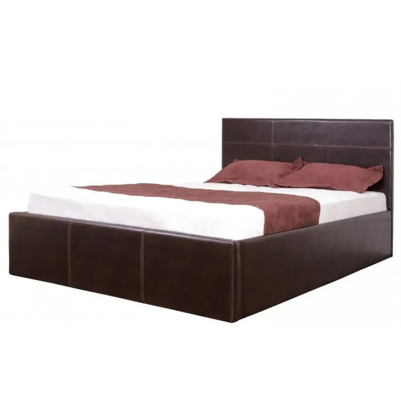 Мягкая кровать Каролина -5 (Кровать 2-сп с под. мех. № 5)