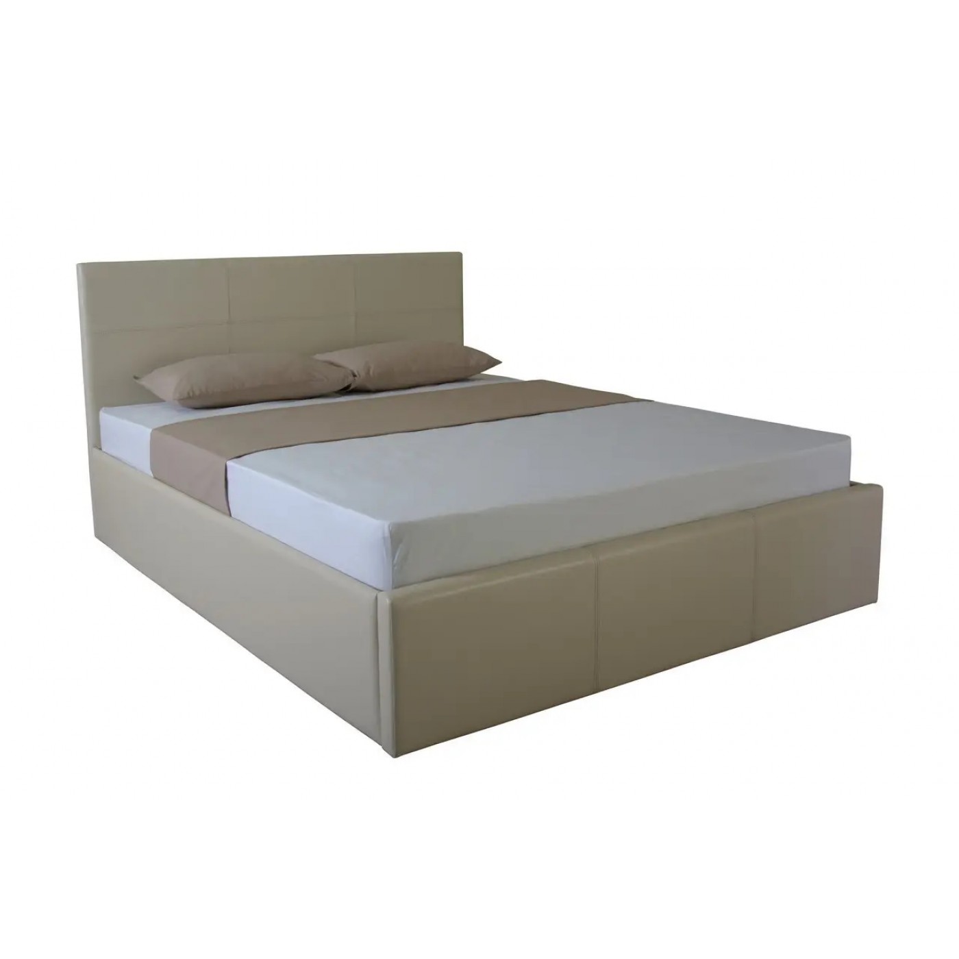 Мягкая кровать Каролина -5 (Кровать 2-сп с под. мех. № 5)