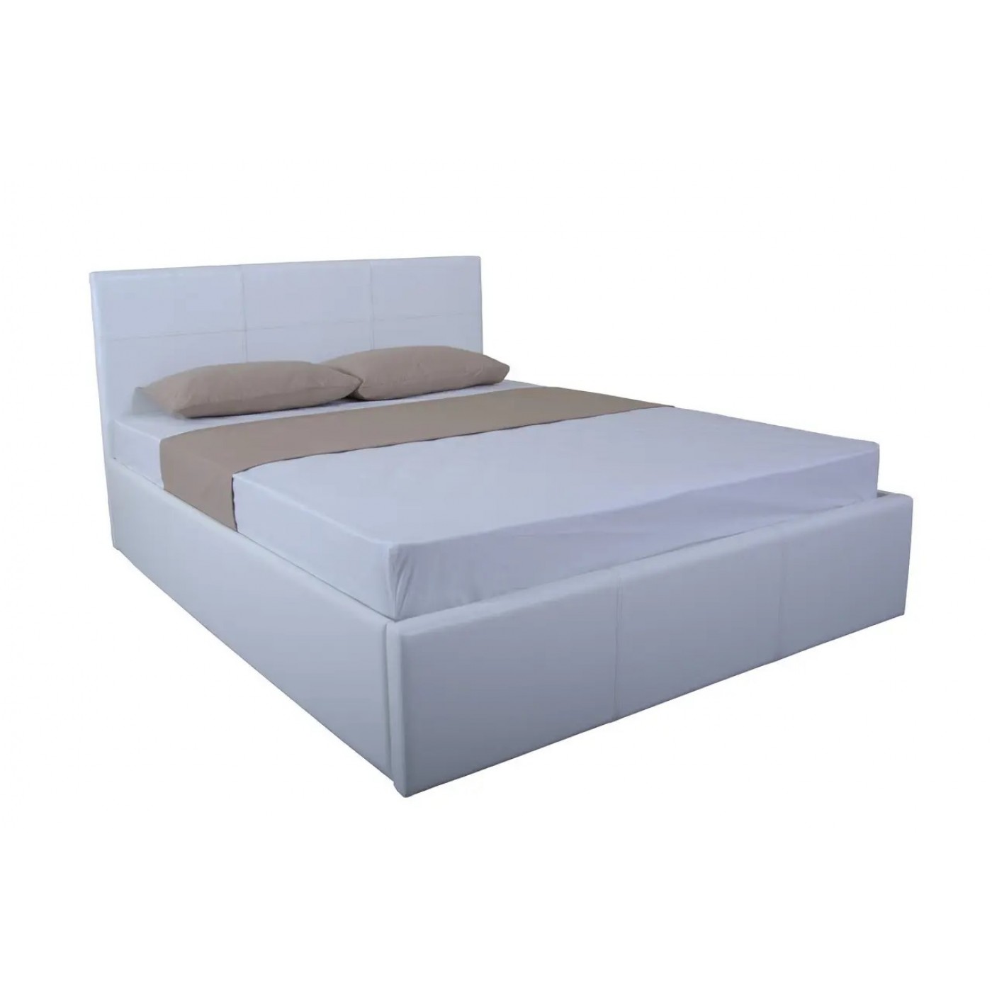 Мягкая кровать Каролина -5 (Кровать 2-сп с под. мех. № 5)