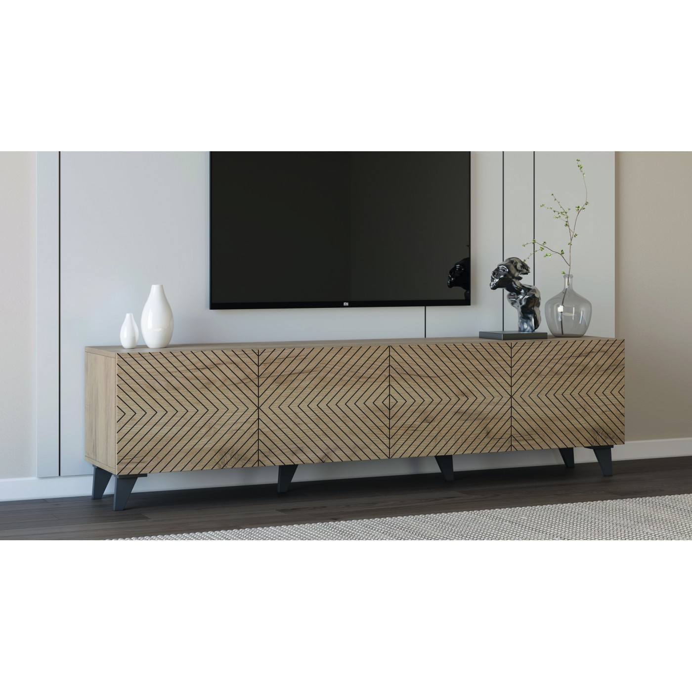 Тумба ТВ Холли 2,0 м (артизан) NEW !